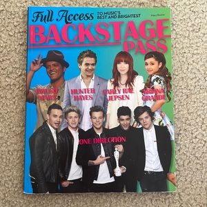 Full Access To Music’s Best and Brightest Backstage Pass Book